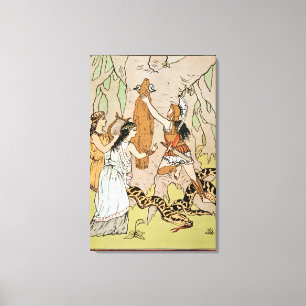 Jason seizing the Golden Fleece Canvas Print