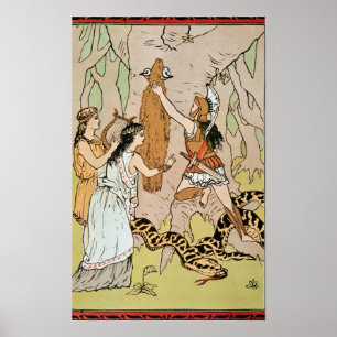 Jason seizing the Golden Fleece Poster