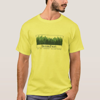 Jason - Short Sleeve Trees Yellow L T-Shirt