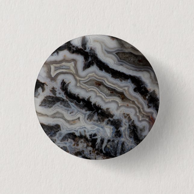 Jasper Agate Mixed Slab 3 Cm Round Badge (Front)