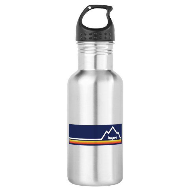 Jasper, Alberta 532 Ml Water Bottle (Front)