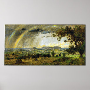 Jasper Francis Cropsey A Passing Shower Poster