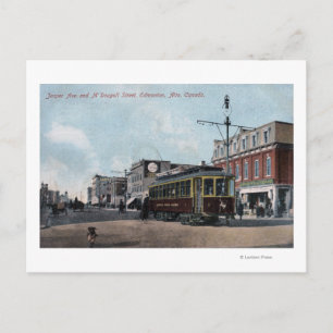 Jasper & McDougall Streets Postcard