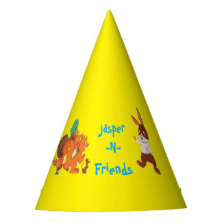 Jasper-n-friends Birthday hats