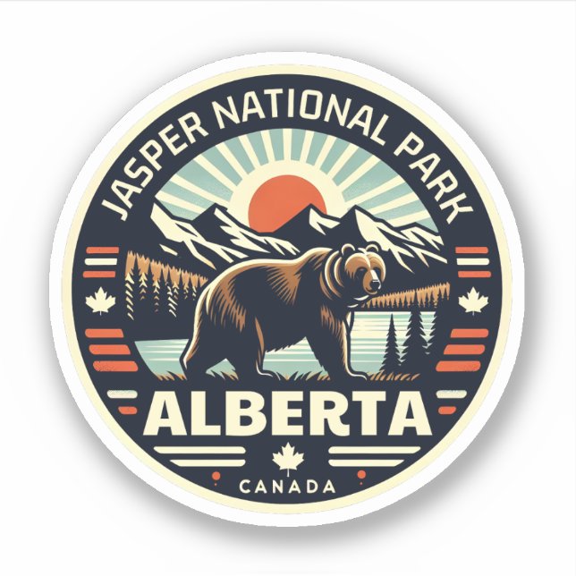 Jasper National Park Alberta Canada gifts (Front)