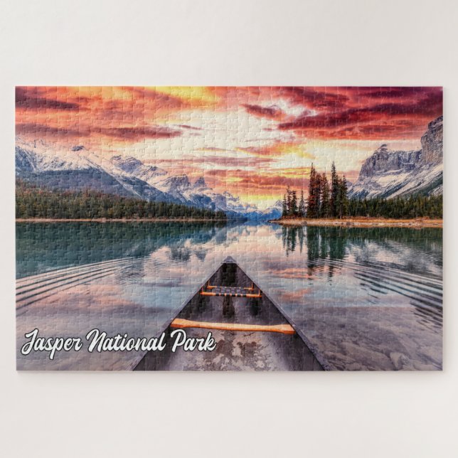 Jasper National Park, Alberta, Canada Jigsaw Puzzle (Horizontal)