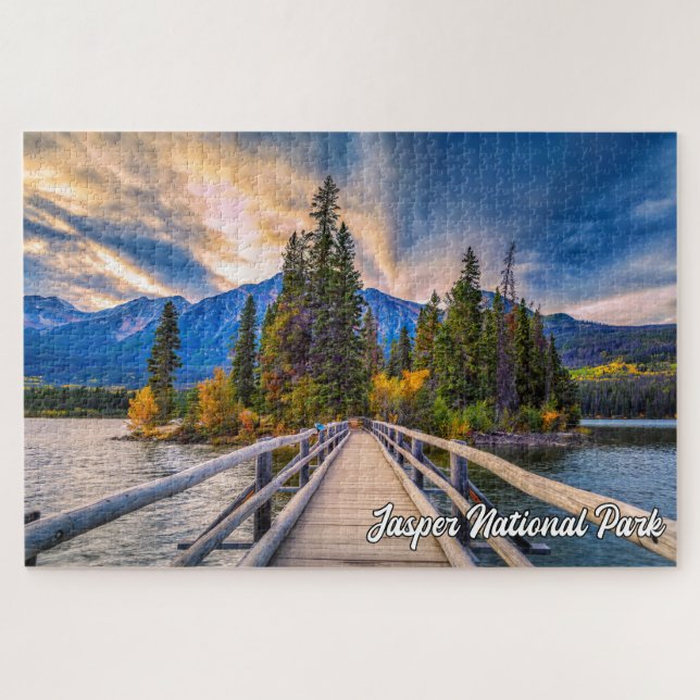 Jasper National Park, Alberta, Canada Jigsaw Puzzle (Horizontal)