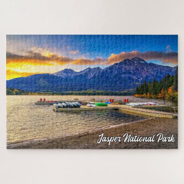 Jasper National Park, Alberta, Canada Jigsaw Puzzle (Horizontal)