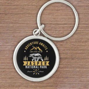 Jasper National Park Alberta Canada Key Ring