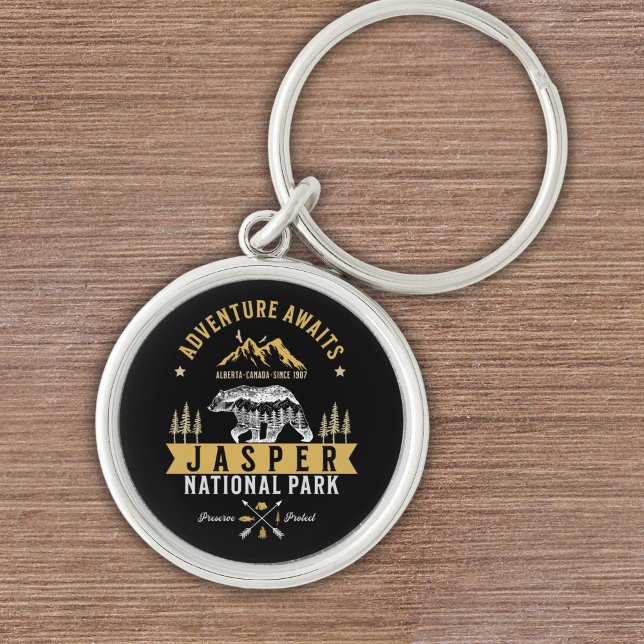 Jasper National Park Alberta Canada Key Ring (Creator Uploaded)