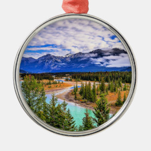 Jasper National Park, Alberta, Canada Metal Tree Decoration