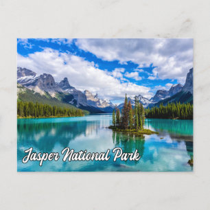 Jasper National Park, Alberta, Canada Postcard