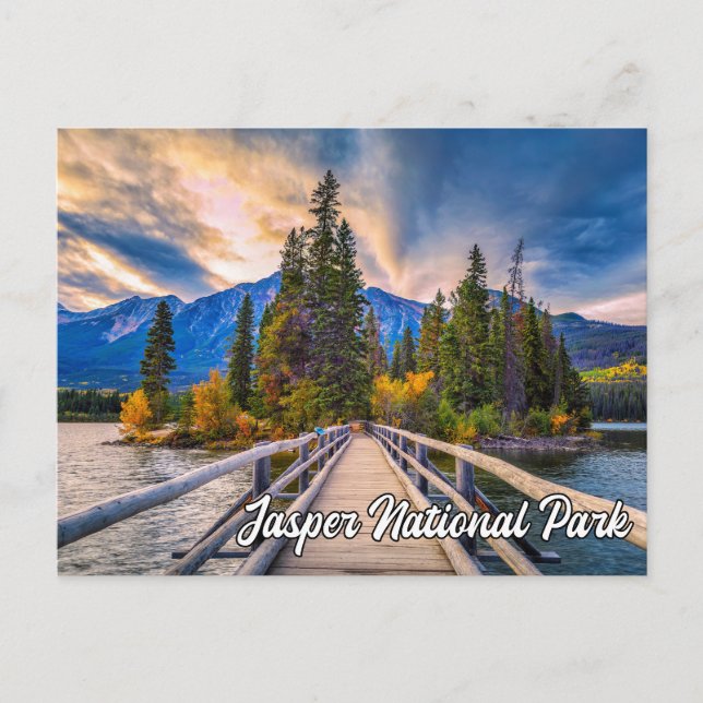 Jasper National Park, Alberta, Canada Postcard (Front)