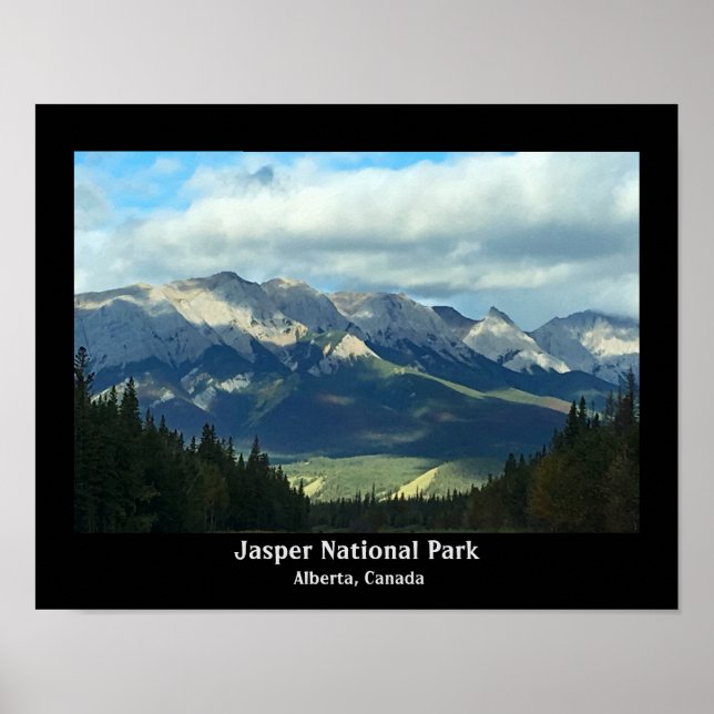 Jasper National Park, Alberta, Canada Poster (Front)