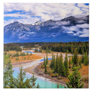 Jasper National Park, Alberta, Canada Tile