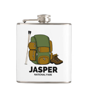 Jasper National Park Backpack Hip Flask