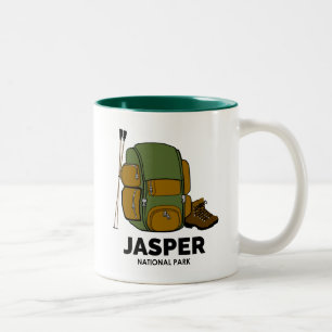 Jasper National Park Backpack Two-Tone Coffee Mug