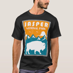Jasper National Park Bison Canada T-Shirt