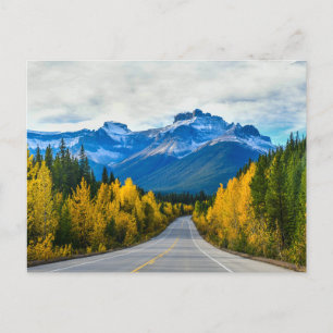 Jasper National Park, Canada in the Fall  Postcard