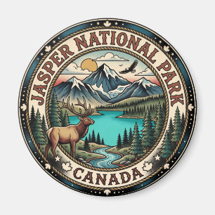 Jasper National Park Canada Magnet