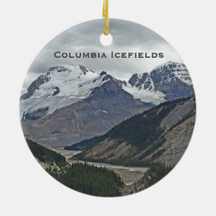 Jasper National Park Glacier Travel Ornament