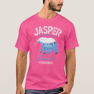 Jasper National Park Grizzly Bear Vintage Look T-Shirt