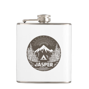 Jasper National Park Hip Flask
