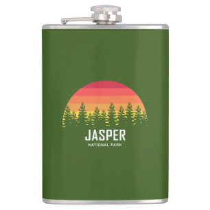 Jasper National Park Hip Flask