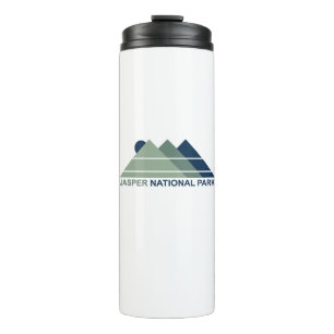 Jasper National Park Mountain Sun Thermal Tumbler