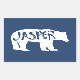 Jasper National Park Rectangular Sticker