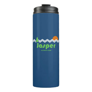 Jasper National Park Retro Thermal Tumbler