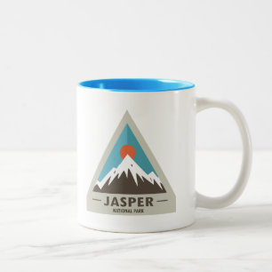 Jasper National Park Two-Tone Coffee Mug