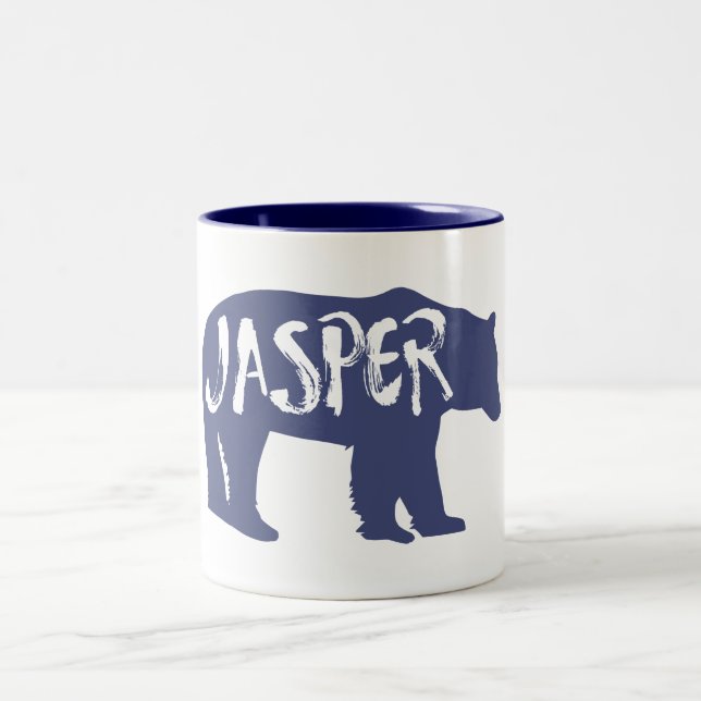 Jasper National Park Two-Tone Coffee Mug (Center)