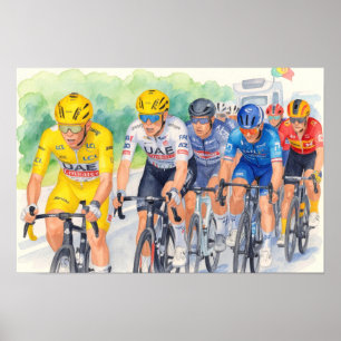 Jasper Philipsen Stage 13 Winner Tour de France Poster