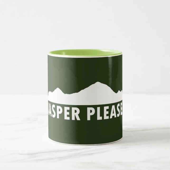 Jasper Please Two-Tone Coffee Mug (Center)