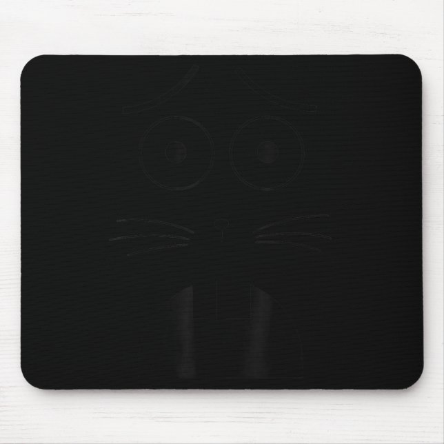 Jasper Rabbit Halloween Costume Funny Boo Jee Booj Mouse Mat (Front)