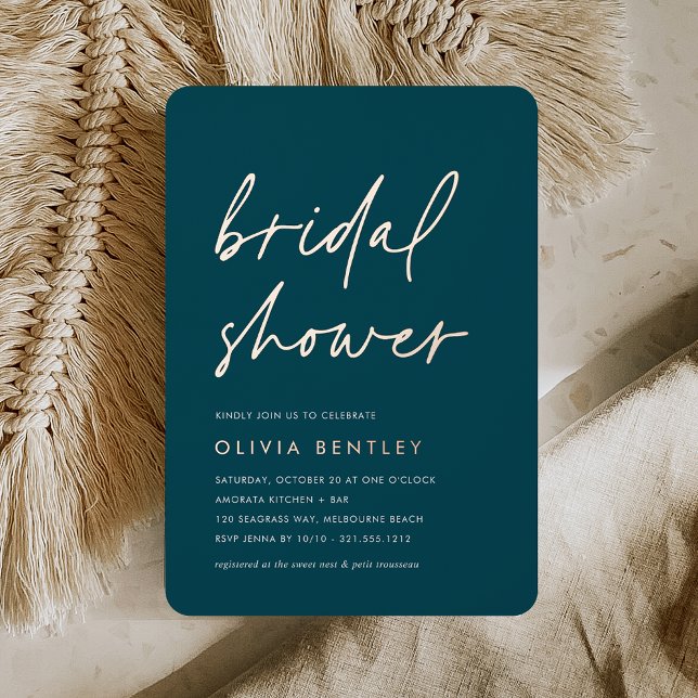 Jasper + Rose | Minimalist Script Bridal Shower (Creator Uploaded)
