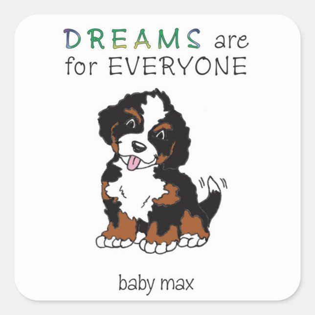 Jasper-the-Puppy Sticker (Front)