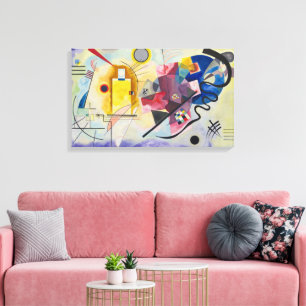 Jaune, Rouge, Bleu by Wassily Kandinsky Canvas Print