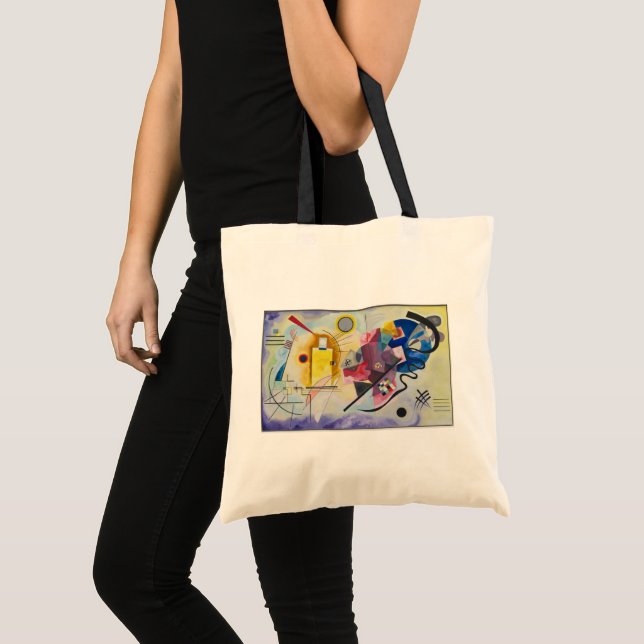 Jaune, Rouge, Bleu by Wassily Kandinsky Tote Bag (Front (Product))