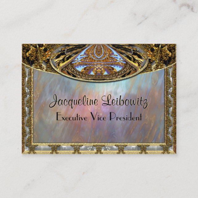 Jaunstyer Professional Business Card (Front)