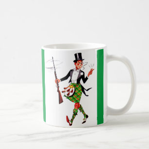 jaunty Scotsman with rifle Coffee Mug