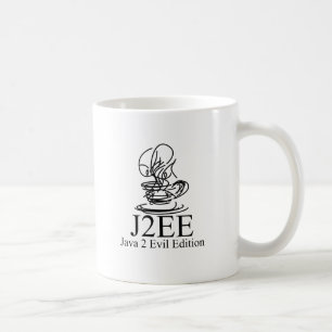 Java 2 Evil Edition (2 logos) Coffee Mug