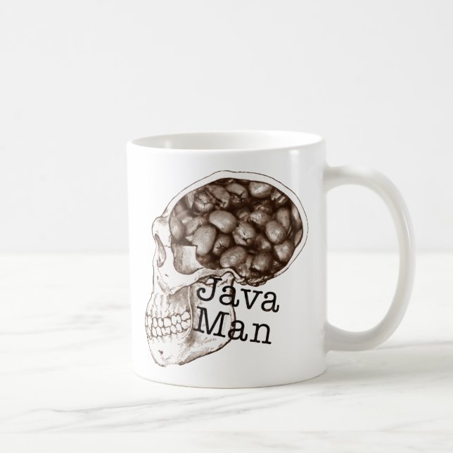 Java Bean Man Coffee Mug (Right)