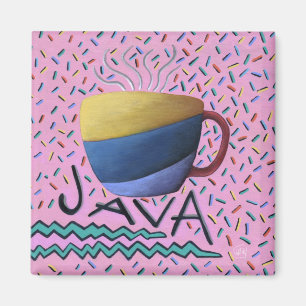 Java Coffee Lover Magnet