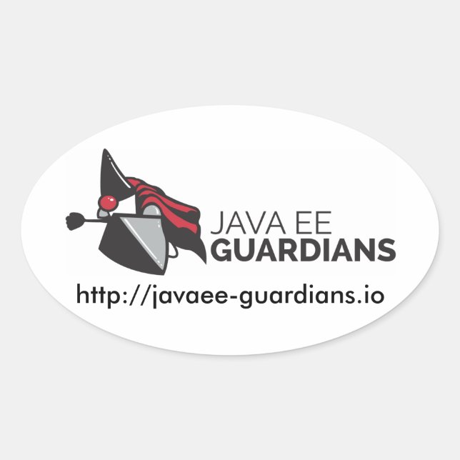 Java EE Guardians Sticker (Front)