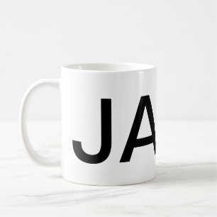 JAVA Giant Text Coffee Mug