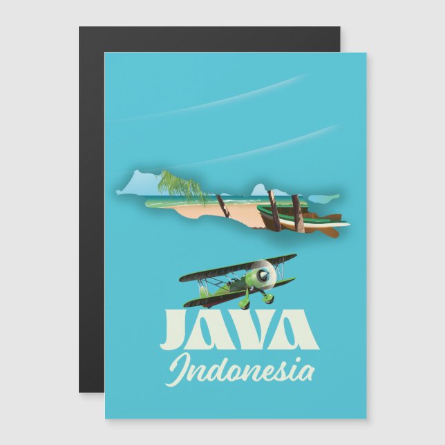 Java indonesia map (Front/Back)