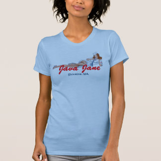 Java Jane Blue Baby Doll Tank Top w/ Rosie