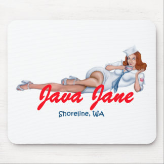 Java Jane Mouse Pad